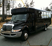 Local Limousine Bus for Rent in Corcoran